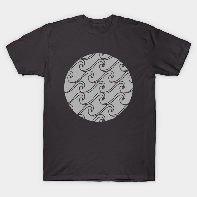 Grey Sea T-Shirt by XOOXOO